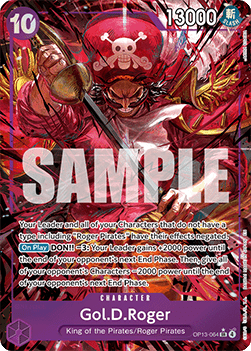 Gol D Roger OP13 - 064 V2 [OP13] [Inglese] Alternate Art