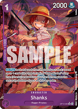 Shanks OP13 - 065 V2 [OP13] [Inglese] Alternate Art