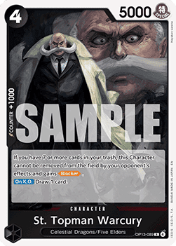 St Topman Warcury OP13 - 089 V1 [OP13] [Inglese] Rare