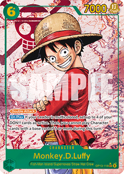 Monkey D Luffy OP13 - 118 V2 [OP13] [Inglese] Alternate Art
