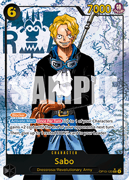 Sabo OP13 - 120 V2 [OP13] [Inglese] Alternate Art