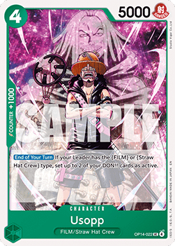 Usopp OP14 - 022 [OP14] [Inglese] Uncommon
