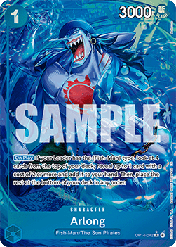 Arlong OP14 - 042 V2 [OP14] [Inglese] Alternate Art