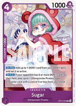 Sugar OP14 - 063 [OP14] [Inglese] Rare