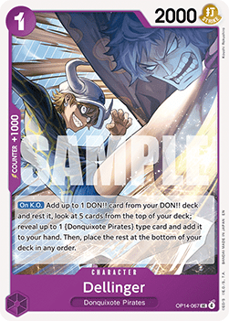 Dellinger OP14 - 067 [OP14] [Inglese] Uncommon