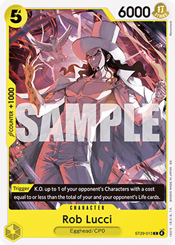 Rob Lucci ST29 - 013 V1 [ST29] [Inglese] Common