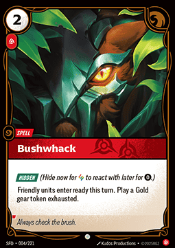 Bushwhack [SFD] [Inglese / Cinese Semplificato]