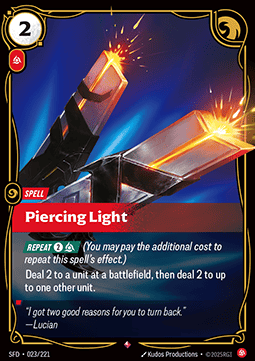 Piercing Light [SFD] [Inglese]