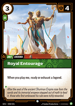 Royal Entourage [SFD] [Inglese / Cinese Semplificato]