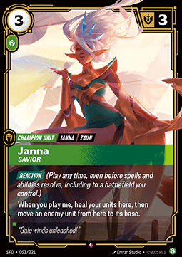 Janna , Savior [SFD] [Inglese / Cinese Semplificato]