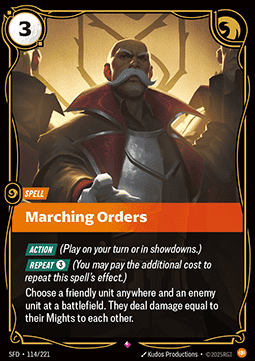 Marching Orders [SFD] [Inglese / Cinese Semplificato]