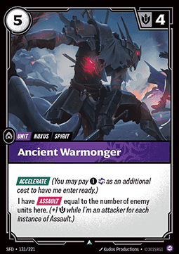Ancient Warmonger [SFD] [Inglese / Cinese Semplificato]