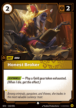 Honest Broker [SFD] [Inglese / Cinese Semplificato]