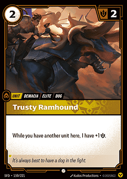 Trusty Ramhound [SFD] [Inglese / Cinese Semplificato]