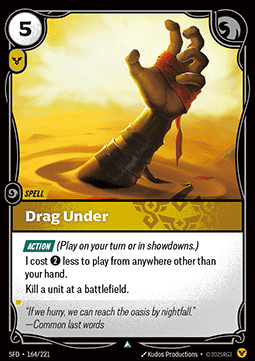 Drag Under [SFD] [Inglese / Cinese Semplificato]