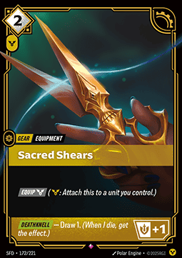 Sacred Shears [SFD] [Inglese]
