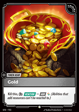 Gold [SFD] [Inglese]