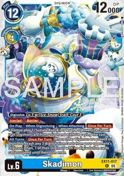 Skadimon EX11 - 017 V1 [EX-11] [Inglese] Rare