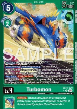 Turbomon EX11 - 029 V2 [EX-11] [Inglese] Alternative Art
