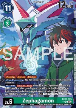 Zephagamon EX11 - 035 V2 [EX-11] [Inglese] Alternative Art