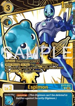 Espimon EX11 - 037 V2 [EX-11] [Inglese] Alternative Art