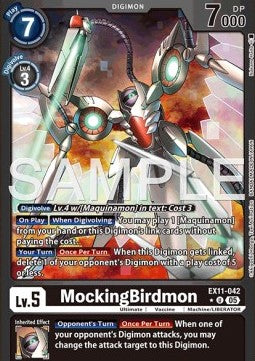 MockingBirdmon EX11 - 042 V2 [EX-11] [Inglese] Alternative Art