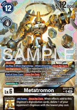 Metatromon EX11 - 045 V2 [EX-11] [Inglese] Alternative Art