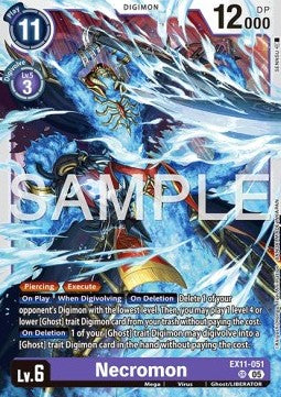Necromon EX11 - 051 V1 [EX-11] [Inglese] Super Rare