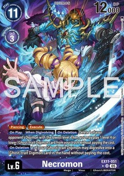 Necromon EX11 - 051 V2 [EX-11] [Inglese] Alternative Art