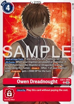 Owen Dreadnought EX11 - 054 V1 [EX-11] [Inglese] Rare