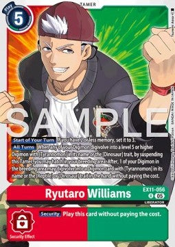 Ryutaro Williams EX11 - 056 [EX-11] [Inglese] Rare