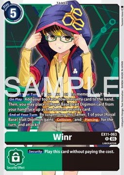 Winr EX11 - 063 [EX-11] [Inglese] Rare