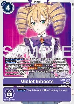 Violet Inboots EX11 - 068 V1 [EX-11] [Inglese] Rare