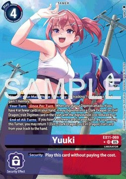 Yuuki EX11 - 069 V2 [EX-11] [Inglese] Alternative Art