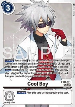 Cool Boy EX11 - 071 [EX-11] [Inglese] Rare