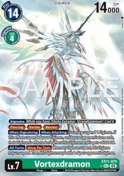 Vortexdramon EX11 - 074 V2 [EX-11] [Inglese] Alternative Art