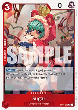 Sugar EB03 - 005 V1 [EB03] [Inglese] Rare