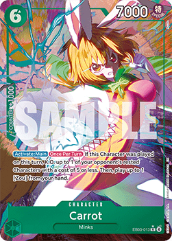 Carrot EB03 - 013 V2 [EB03] [Inglese] Alternate Art