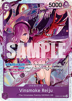 Vinsmoke Reiju EB03 - 031 V1 [EB03] [Inglese] Super Rare