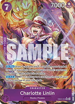 Charlotte Linlin EB03 - 034 V2 [EB03] [Inglese] Alternate Art