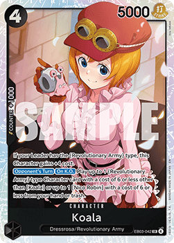 Koala EB03 - 042 V1 [EB03] [Inglese] Super Rare