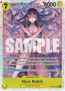 Nico Robin EB03 - 055 V1 [EB03] [Inglese] Super Rare