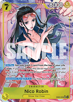 Nico Robin EB03 - 055 V2 [EB03] [Inglese] Alternate Art