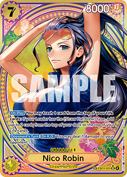 Nico Robin EB03 - 055 V3 [EB03] [Inglese] Special Rare