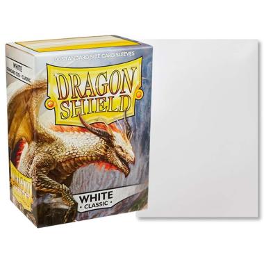 Dragon Shield Standard Classic White (100 Bustine) – Protezione Professionale