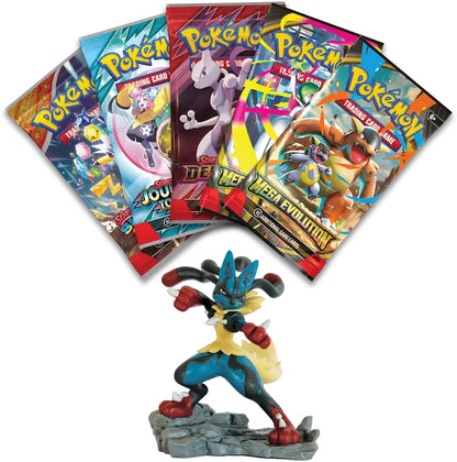 Mega Lucario ex - Figure Collection ( ENG ) Collezione con Statua - Pokemon TCG