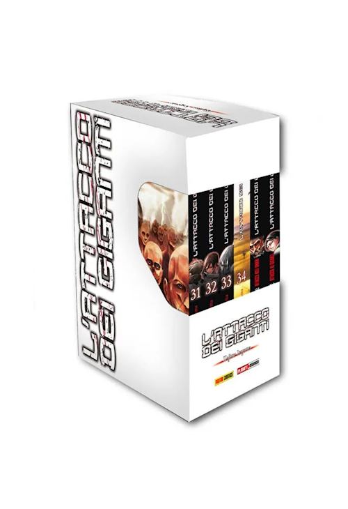 L'attacco dei giganti vol. 31-34 Attack on Titan