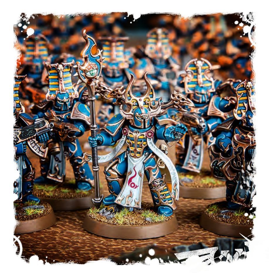 Rubric Marines Thousand Sons - 10 Miniature Warhammer 40,000 (Italiano)