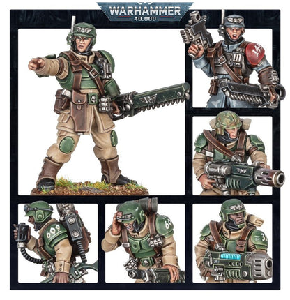 Astra Militarum Cadian Shock Troops - Truppe d ' Assalto Cadiane - Warhammer 40,000