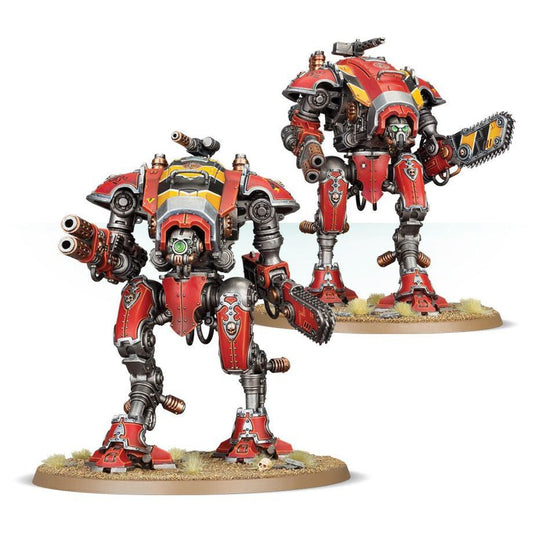 Armiger Warglaives Warhammer 40K - 2 Cavalieri Imperiali